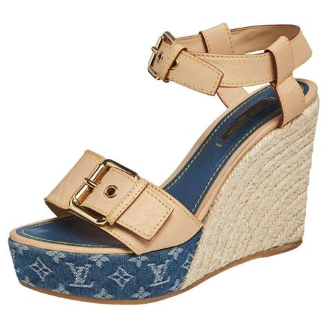 louis vuitton espadrille homme|louis vuitton espadrilles wedges.